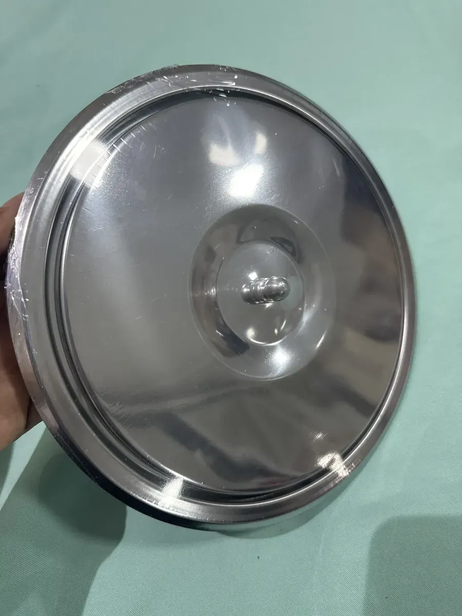Tampa da lixeira de embutir com filme PVC termoencolhível de fábrica